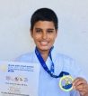 Karate champion Lithum