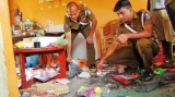 Vandals destroy  Pre-School, burn books