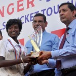 Best bowler Kaveesha Dilhari