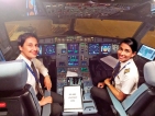 All female crew on UL flight