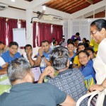 CA Sri Lanka corporate level students at a model  classroom session