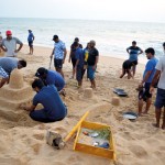 CA Sri Lanka students engaged in a team building exercise