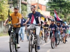 Richmond-Mahinda joint cycle parade