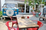 A place to hang out with a plateful of delicious roti