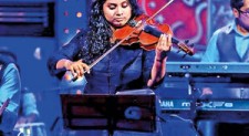 Thushani Jayawardena :  Sought after proficient violinist