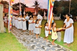 Aaloka Pooja in memory of Easter Sunday massacre victims