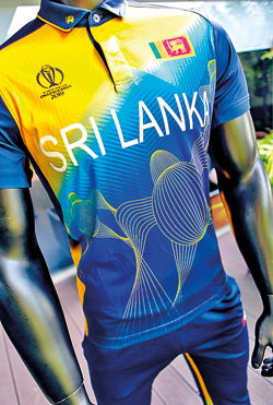 Lankan cricket jerseys bat for World Cup and environment