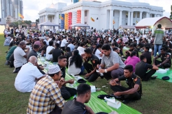All faiths come together for Iftar at the Colombo Town Hall Lawn