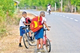 Eco-friendly transport to school