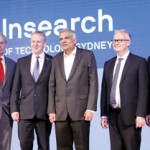 Professor John Wood - Chair of UTS Insearch Sri Lanka, His Excellency Mr. David Holly - Australia's High Commissioner to Sri Lanka,  Mr. Ranil Shriyan Wickremesinghe - The Prime Minister of Sri Lanka; Mr Alex Murphy – MD UTS Insearch, Mr Iain Watt – Deputy Vice Chancellor and Vice President [ International ] UTS