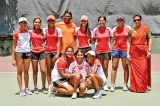 Ladies sweep Schools Open Tennis with two titles