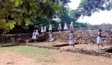Kirama Dhammananda Maha Vidyalaya visited the Katuwana Dutch Fort