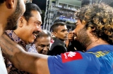 Slinger Malinga bats for Rajapaksa in farewell speech telecast live
