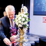 Ceremonial lighting of the Oil Lamp by Australian High Commissioner to Sri Lanka H.E. David Holly