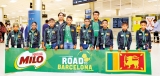 Eight young footballers travel to Barcelona