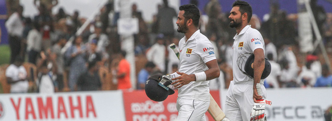 Dimuth stars as Sri Lanka sniff victory