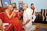 Gota on his knees for blessing
