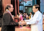 Kalasuri honours for broadcaster and cricket commentator Palitha Perera