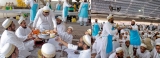 Shining lesson on zero food wastage policy at massive Bohra conference