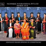 Standing Left to Right – I.J.M. Champi Ineshika Jayaratna, G.K. Jayanthi Panchalatha, S.M.N. Malani Menike, B.L.Thanuja Geethani, N.P.S. Kumari Fernando, L.P. Achala Susanthi Pathirana,  R.R.J. Anusha Manori Abeywickrama, Gayangi Rathnayaka, Seated  Left to Right – H.K.J. Nadeesha, Ms. Geetha Kanakaratne & Mrs. Gwendoline Kuhatheva – Directors (Technique International) H.P. Waruni Indika