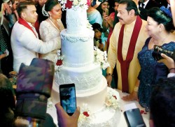 Medamulana Rajapaksa scion ties the knot