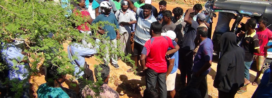 Aruwakkalu residents horrified by odour from landfill