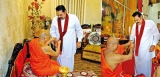 PM Rajapaksa calls on prelates of Malwatte and Asgiriya