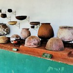Utensils found through excavations at Burial Sites