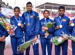 Rain of gold  in athletics