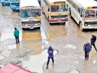 Nuwara Eliya drenched in rain