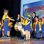 Pristine percussion band in action