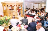 London Vihara holds New Year religious programme