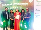 SLIIT Students inducted to ‘Winners Circle’ at NBQSA Awards 2019 showcasing innovative ICT projects