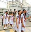 School children visited the Ruhunu Cement Factory