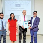 L-R Nivantha Bandara (Director), Dr Nirodha Bandara, Mr G T Bandara, Mr Ismail Sadurdeen.