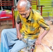 Walking the length and breadth of  Sri Lanka sharpening instruments