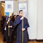 Insignia of CIRP leading the Graduation Procession