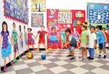 Asian International Montessori School introduced different sports