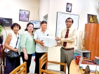 Drug donation to Apeksha hospital