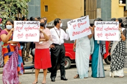 IRD protest