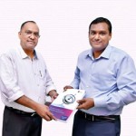 Mr. Vithushan Sivasubramaniam, Manager – Markets,  CIMA Sri Lanka with CHIEF LIBRARIAN-PUBLIC LIBRARY