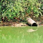 Polluting waterways