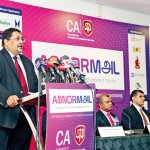 CA Sri Lanka President  Mr. Manil Jayesinghe delivering the welcome speech