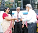 A generous donation: Senior UOC alumnus gifts luxury passenger bus to Science Faculty