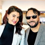 With Bollywood Supersstar Jacqui Fernandez