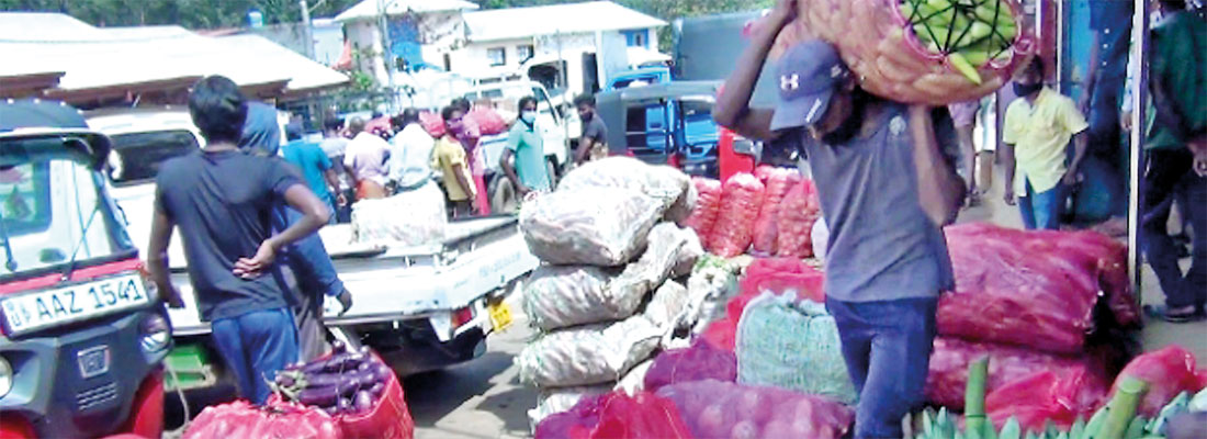 Despair as produce trucks turned back from markets