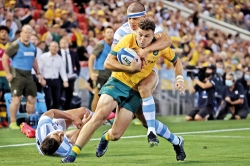 Argentina fight back to earn draw against Australia