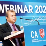 CA Sri Lanka Vice President Mr. Sanjaya Bandara addressing the participants.