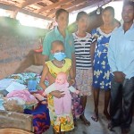 Navodini and her family: Now they have a proper home instead  of a crumbling mud hut