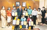 Korean language speech contest winners felicitated